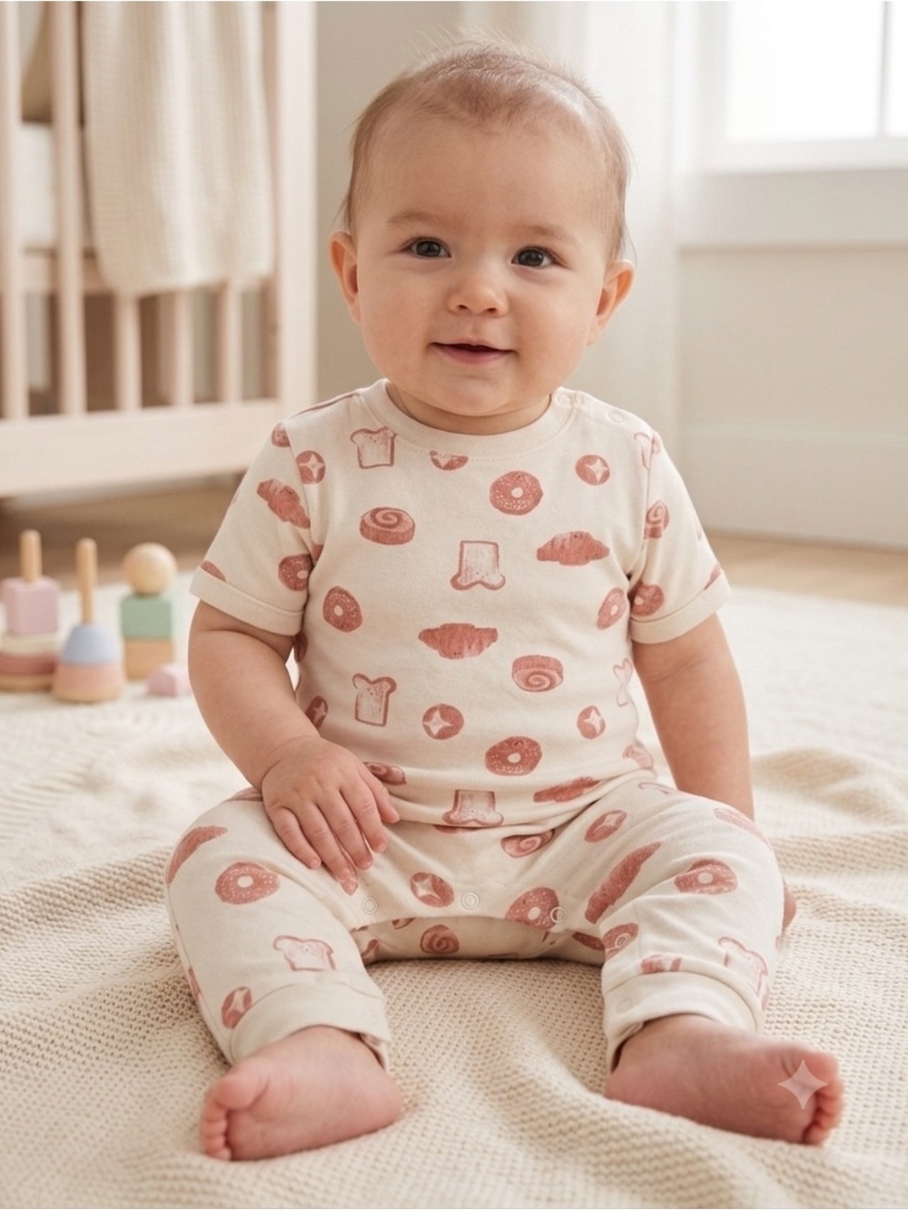 🎉(12m) Cat & Jack Bakery Romper